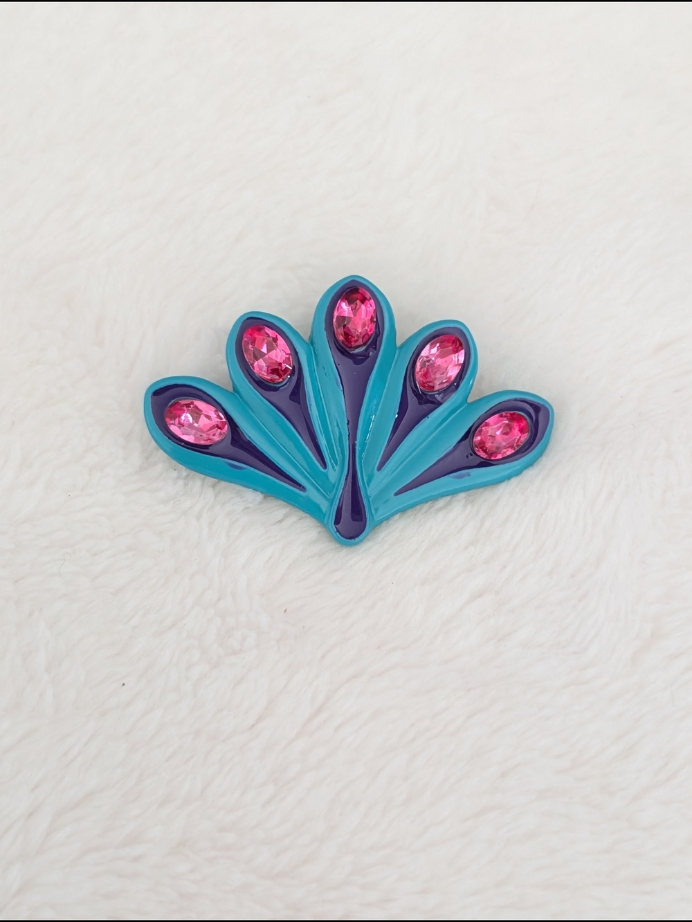 5/$35 Miraculous Ladybug Mayura Brooch Pin – Peacock Feather